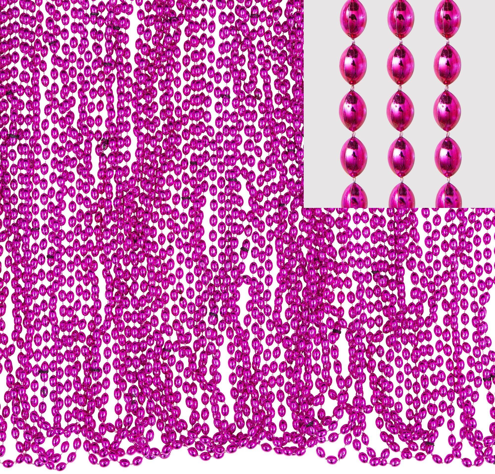 Amscan Pink Bead Necklaces