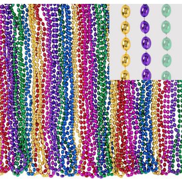 Multicolor Bead Necklaces 50ct