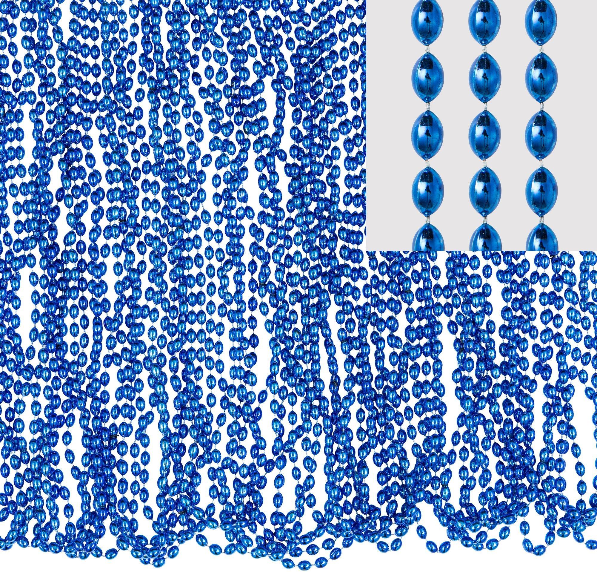 Metallic Blue Beads Party Favor (48 total)