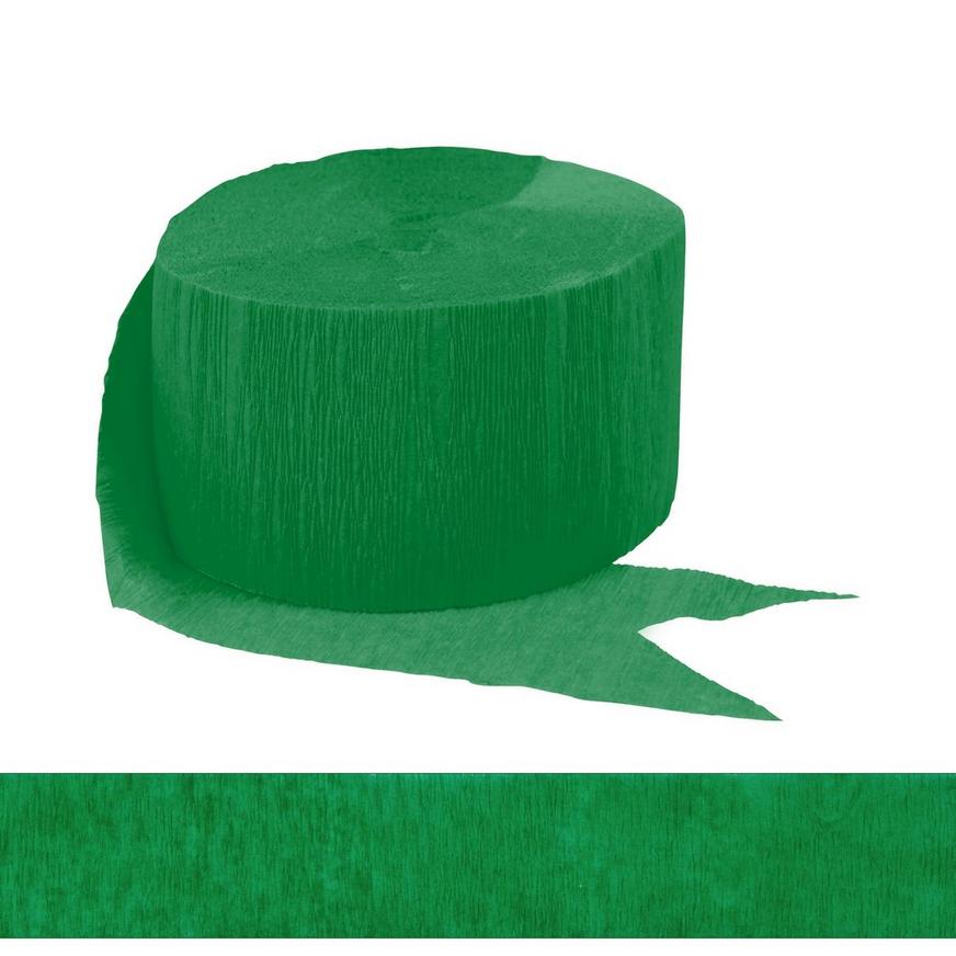 Emerald Green Paper Streamer
