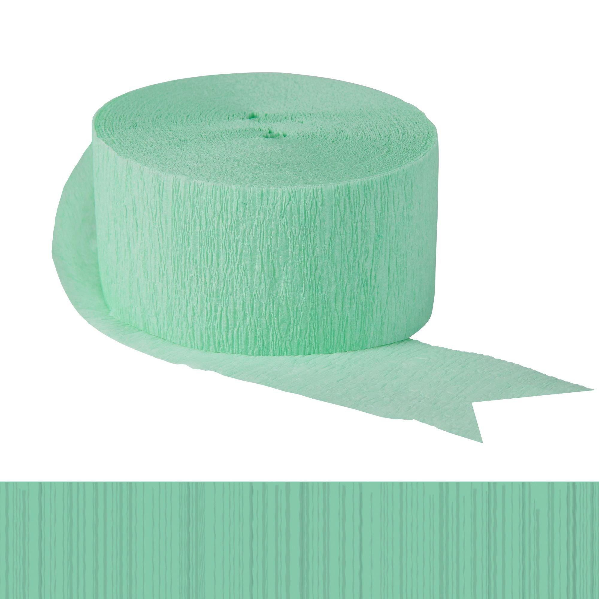 Mint Green Tissue Paper Streamers - 20 Rolls — Ultimate Confetti