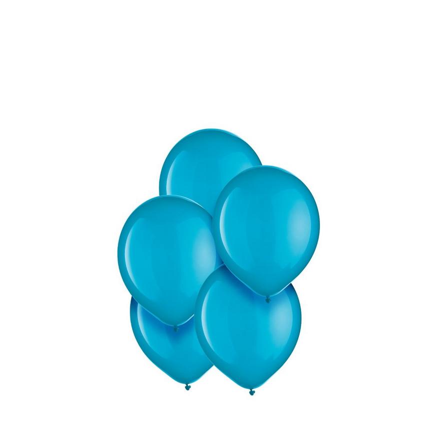 50ct, 5in, Caribbean Blue Mini Balloons