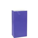 Medium Purple Paper Treat Bags 12ct