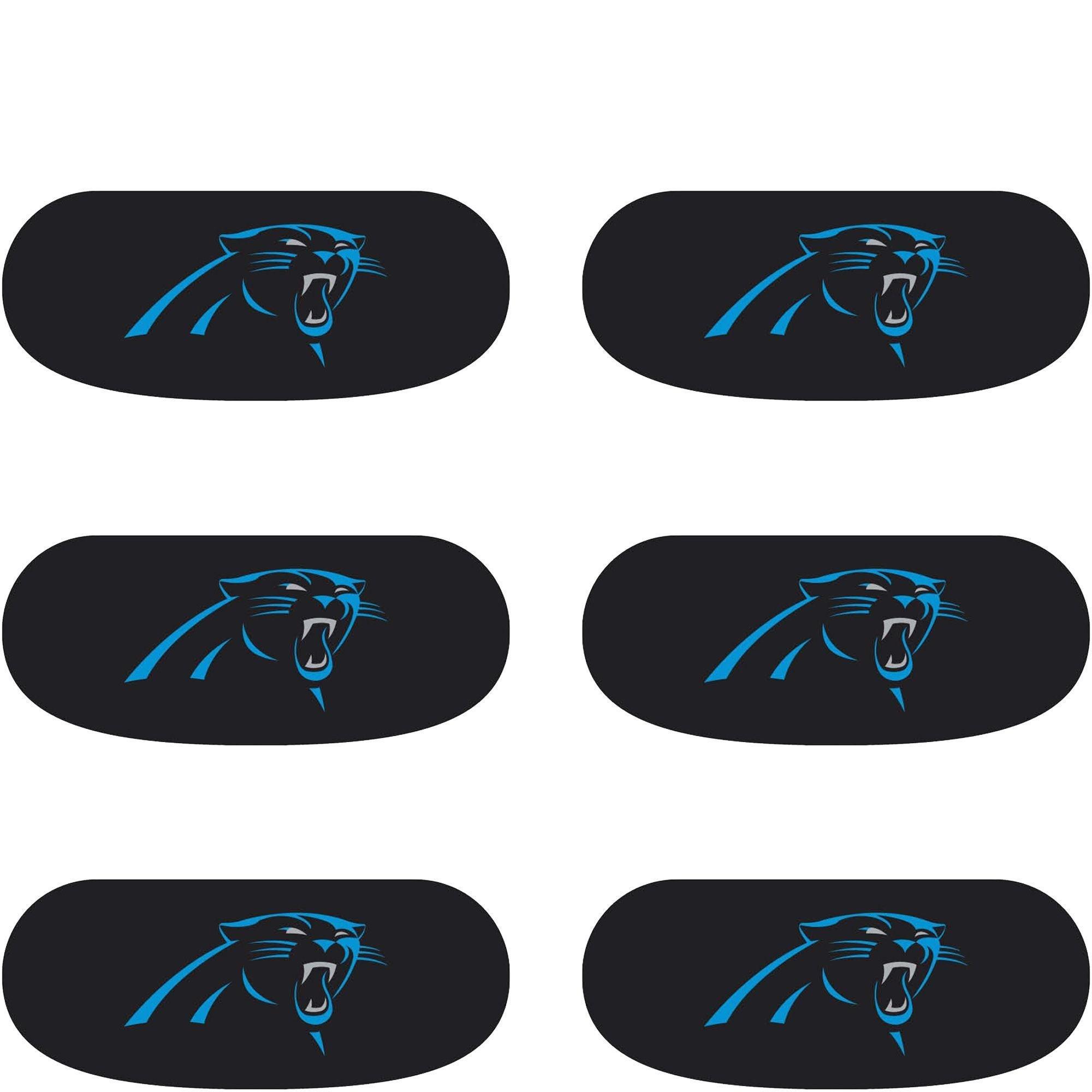 Carolina Panthers Eye Black Stickers 6ct