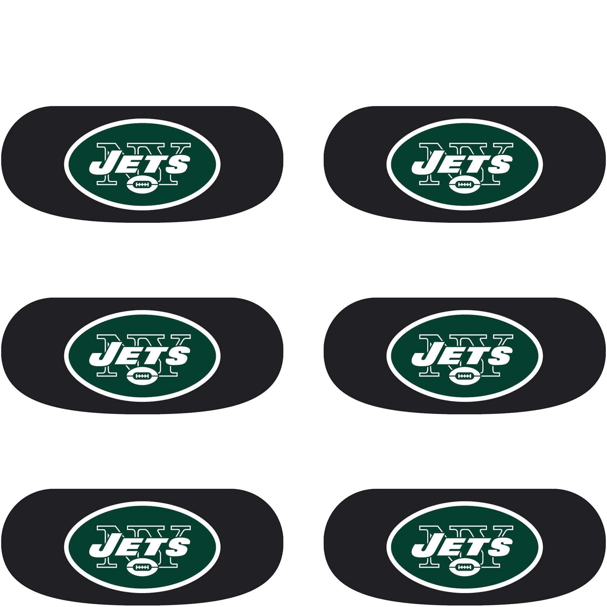 New York Jets Eye Black Stickers 6ct