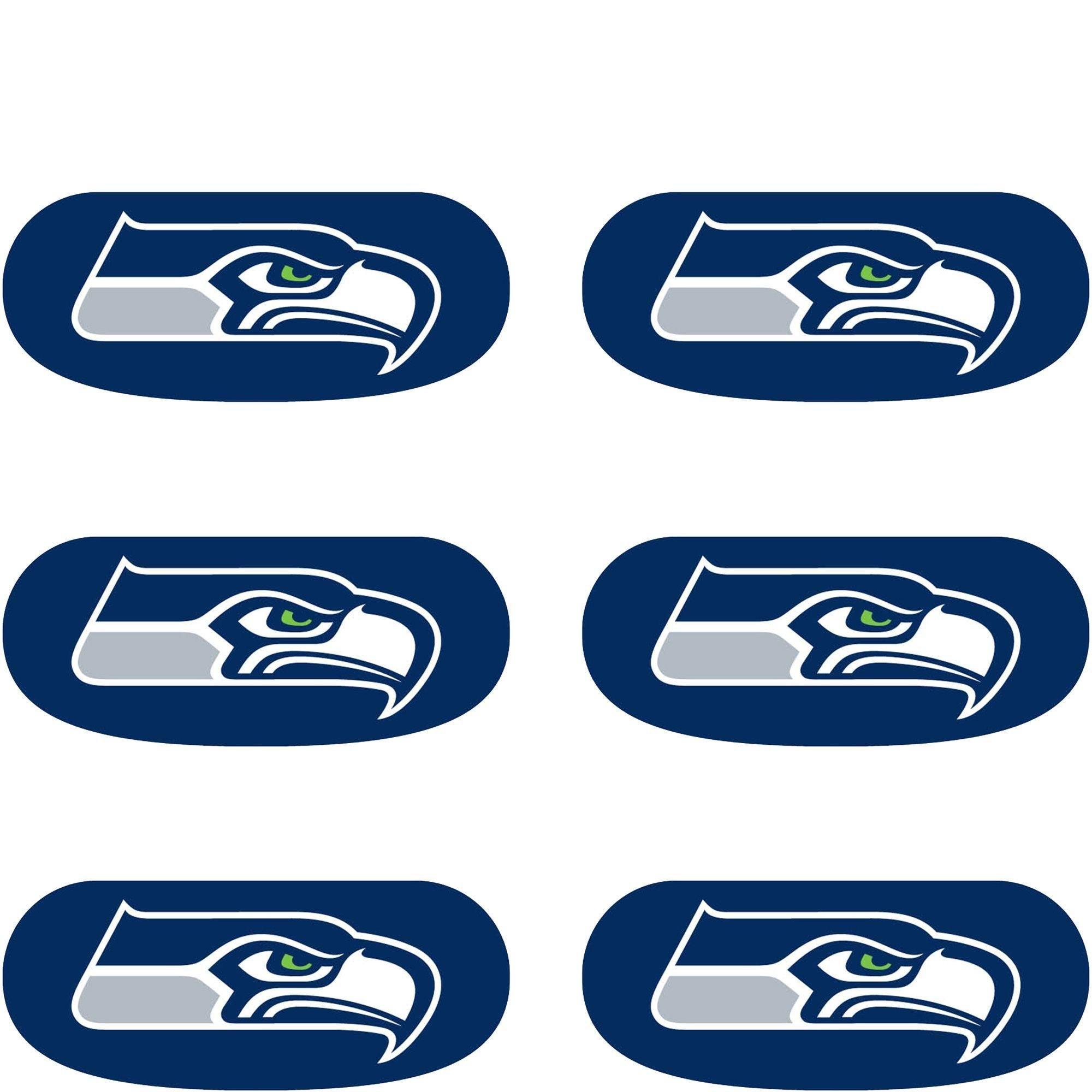 Seattle Seahawks Eye Black Stickers 6ct