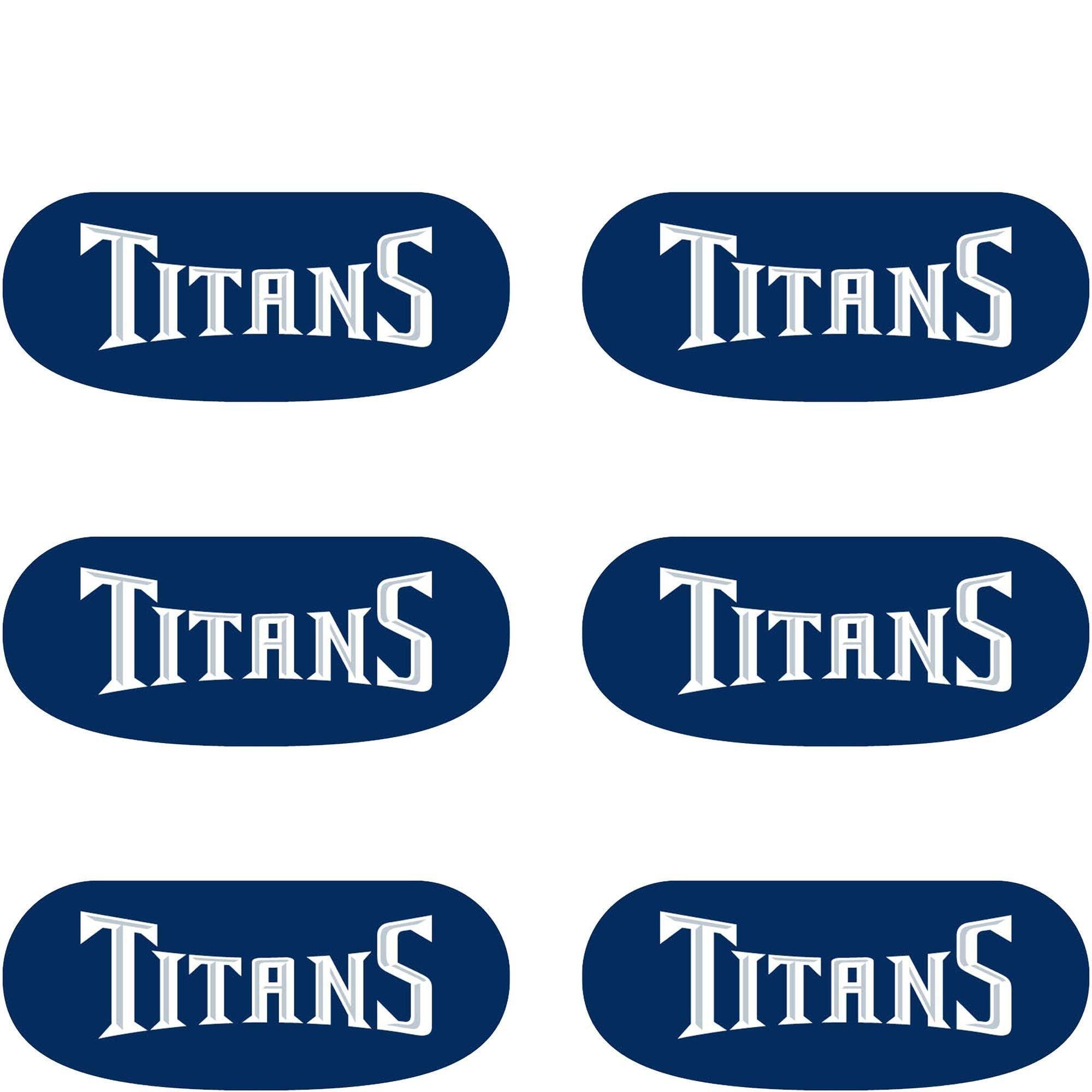 Tennessee Titans Eye Black Stickers 6ct