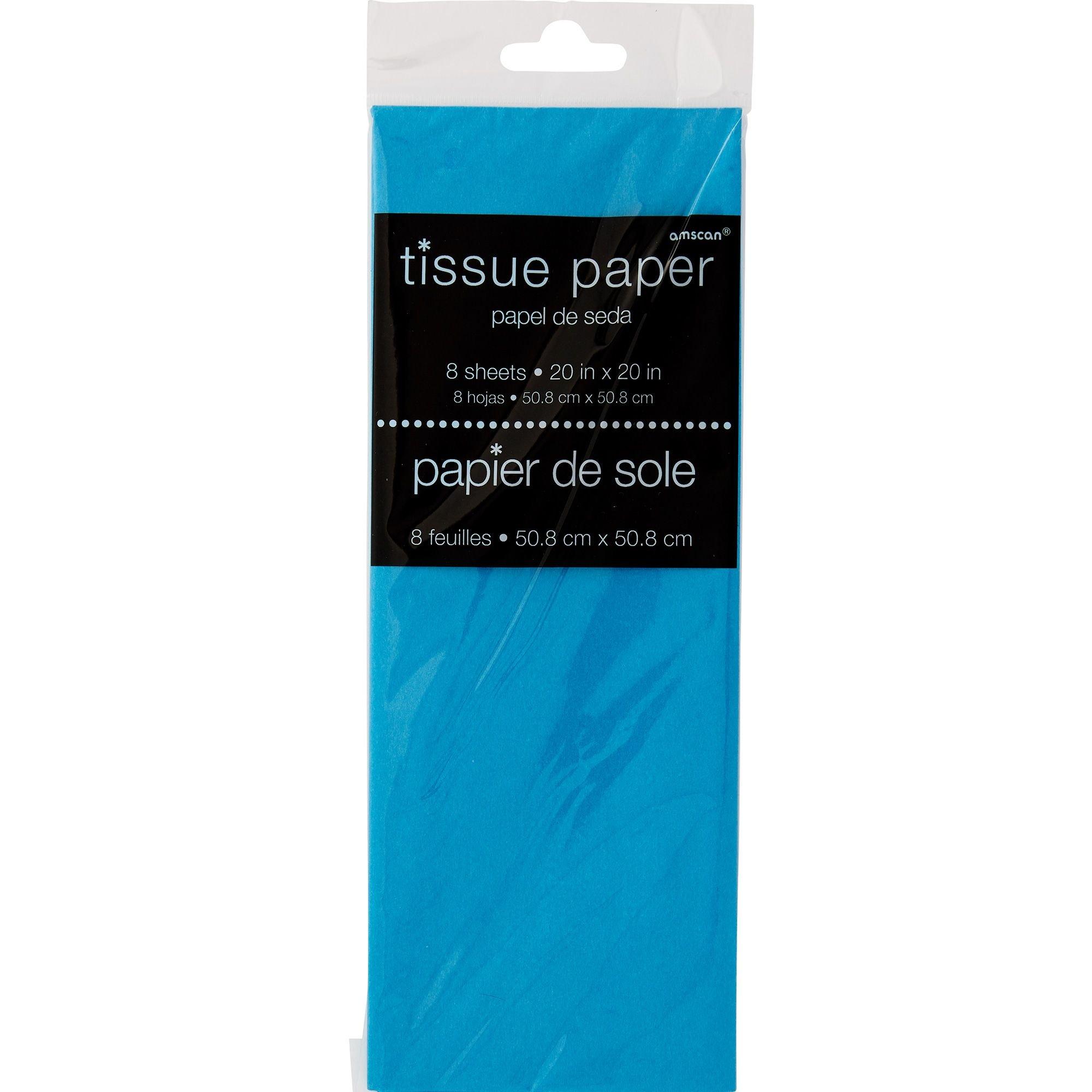 Light Blue Economy Tissue Paper