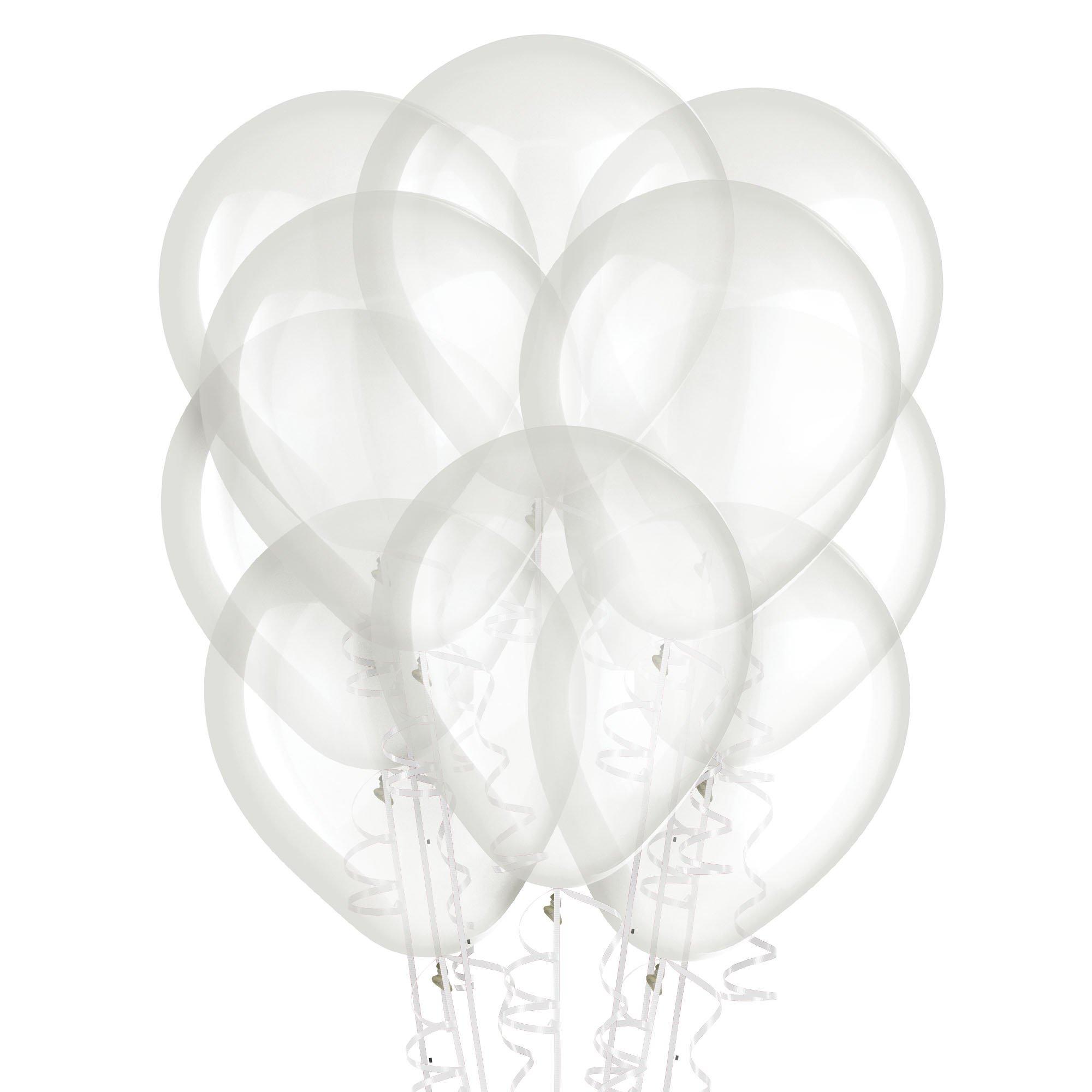 Ballon de latex transparent 12 pouces, 72 unités – Party Expert