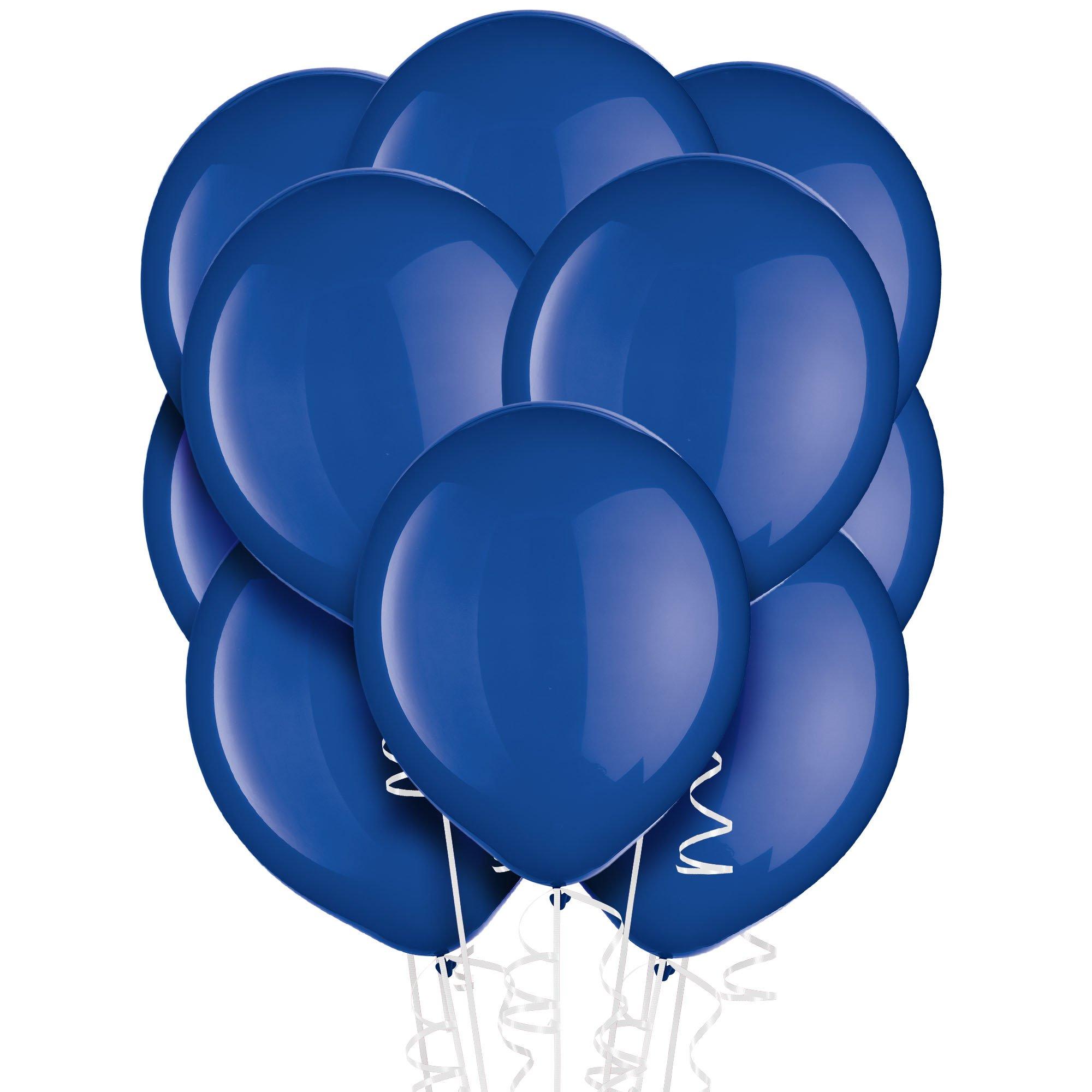 blue balloons