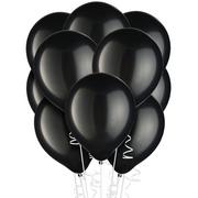 72ct, 12in, Black Pearl Balloons