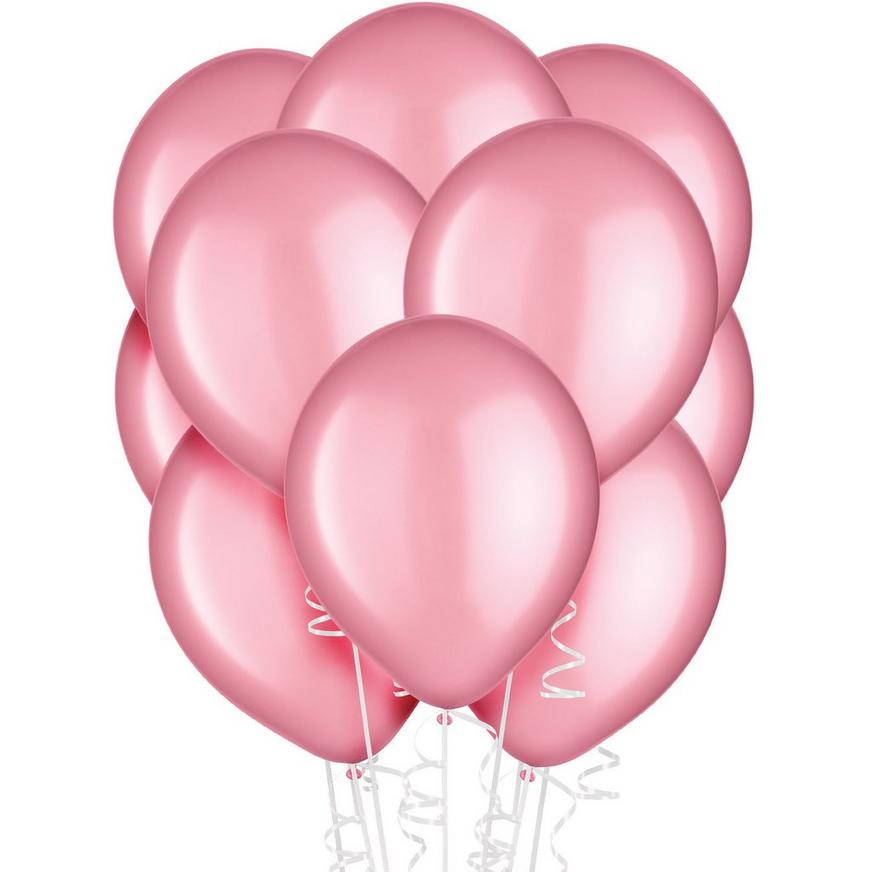72ct, 12in, Pink Pearl Balloons