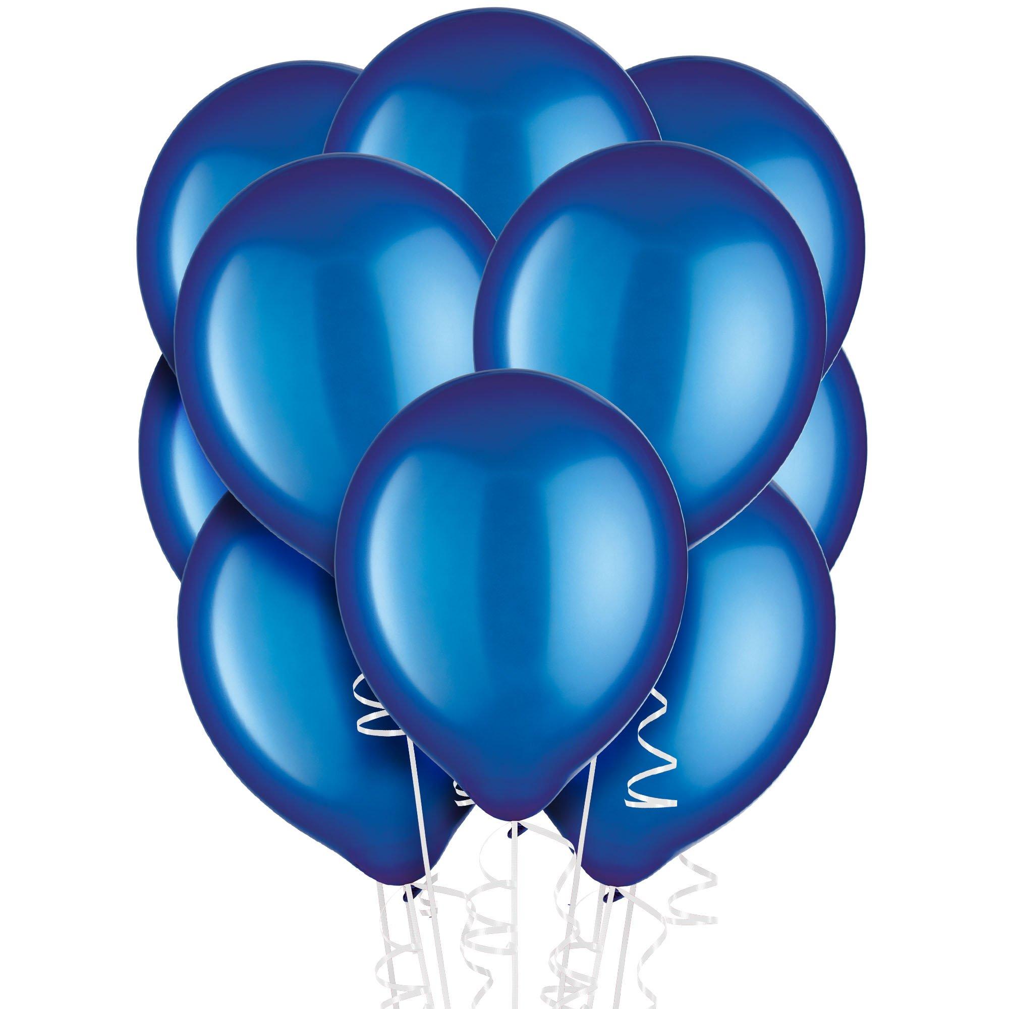 72ct 12in Royal Blue Pearl Balloons Party City 