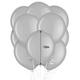 72ct, 12in, Silver Pearl Balloons