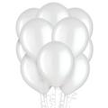 72ct, 12in, White Pearl Balloons