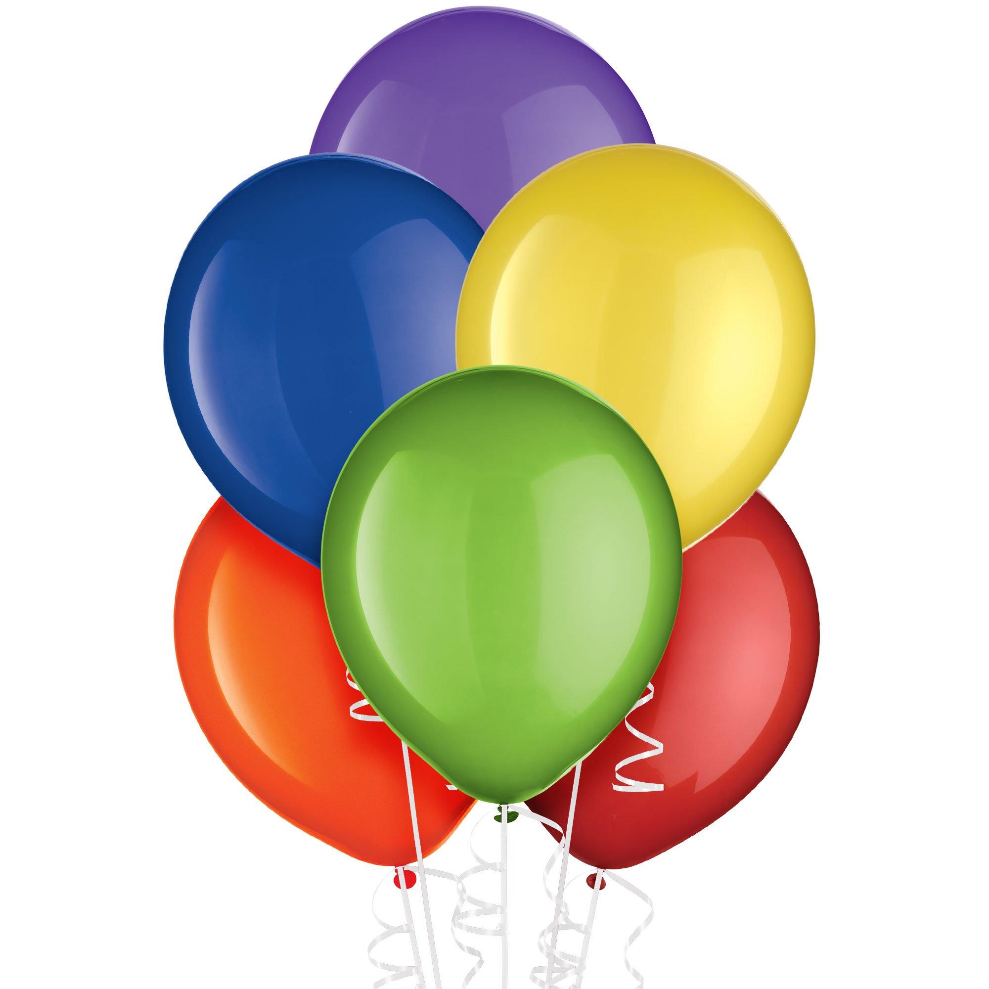 The colours of balloons 