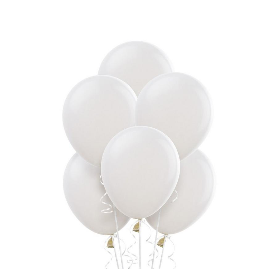 HELIUM QUALITY 5" INCH SMALL PASTEL PARTY WEDDING BALLOONS FREE ALL 9 COLOURS 