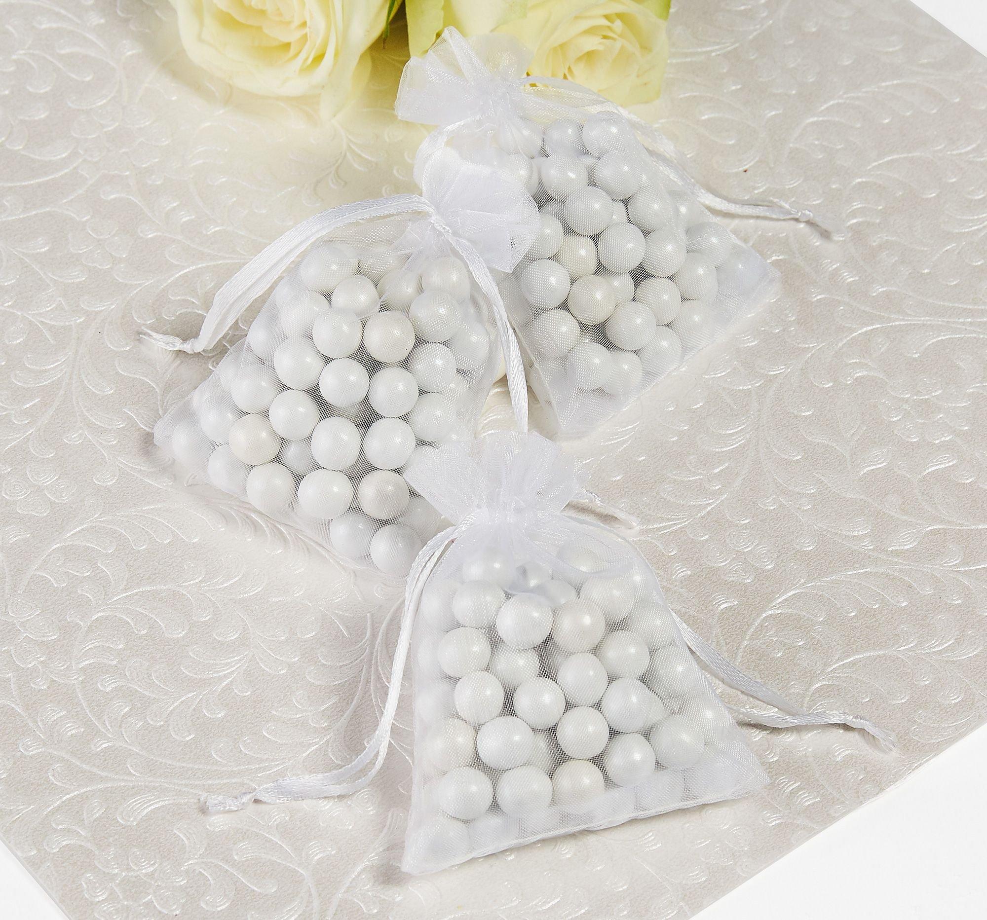 White Organza Bags