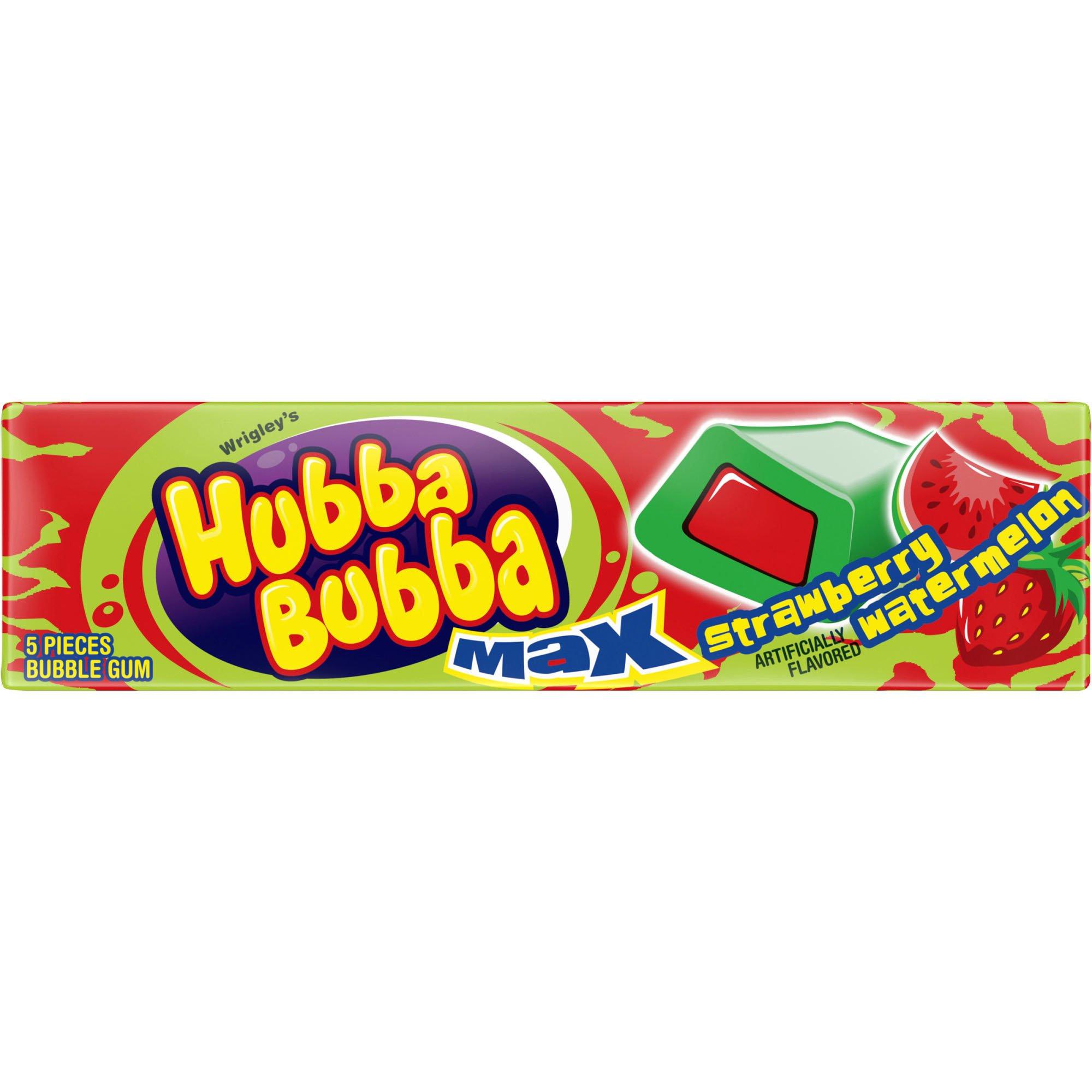 Hubba Bubba Max Bubble Gum Pack, 5pc