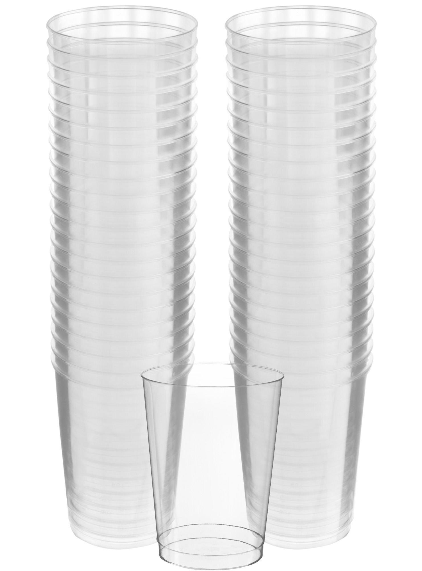 CLEAR Plastic Cups, 10oz, 72ct Party City