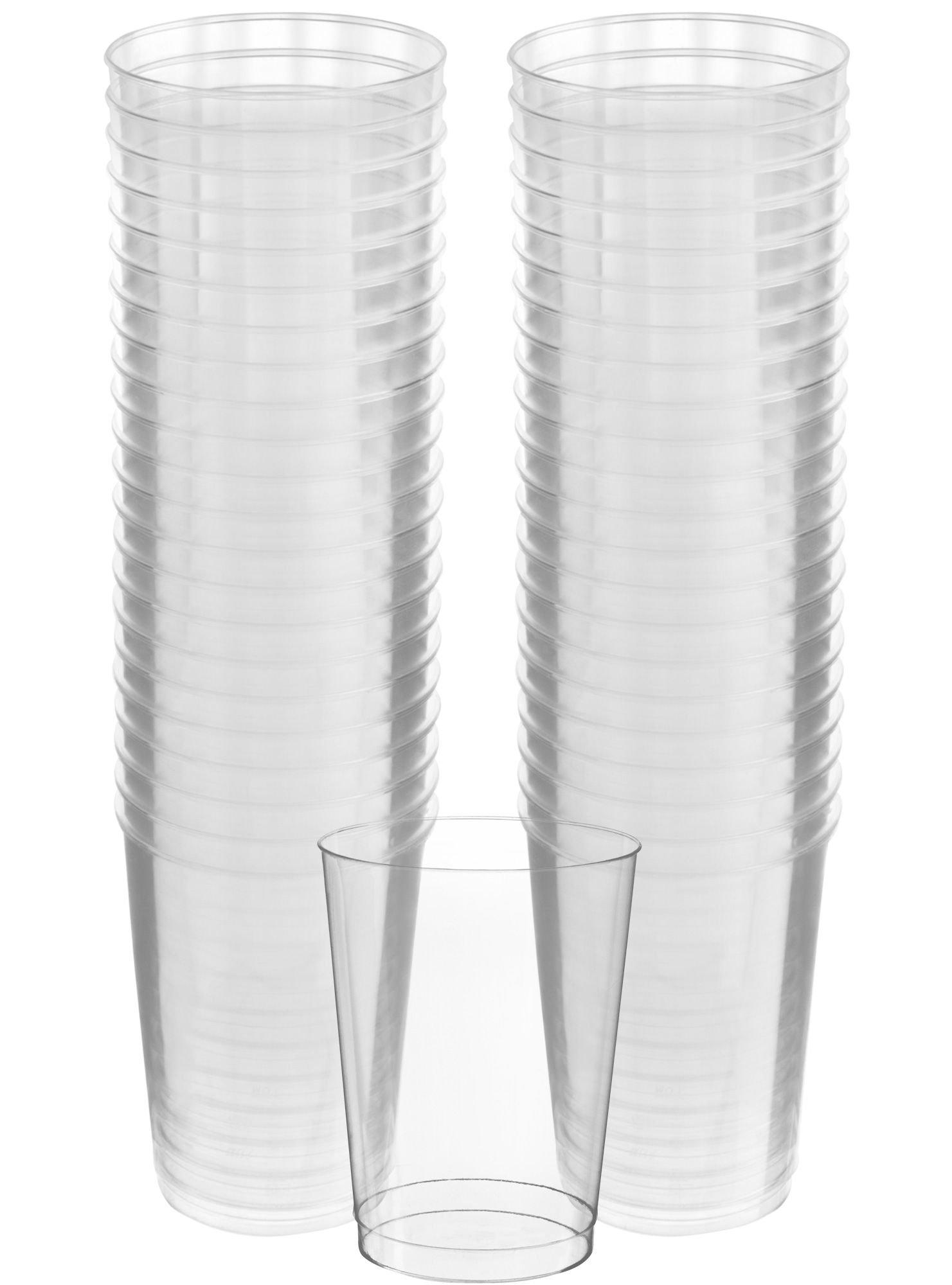 Big Party Pack Plastic Cups 10oz 72/Pkg Clear