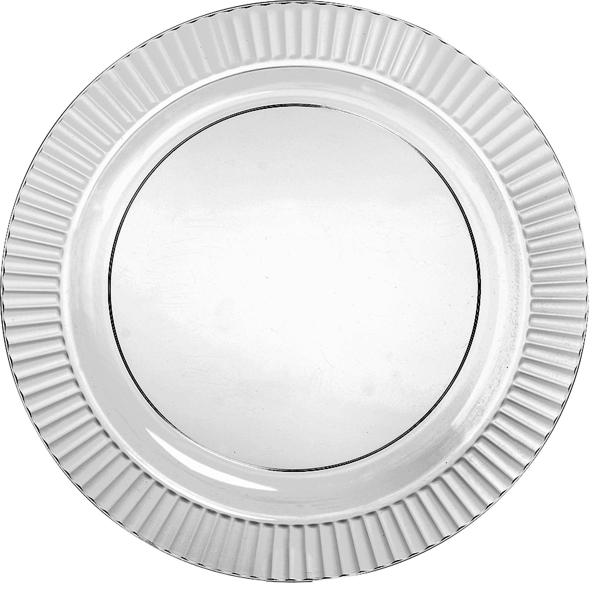 Clear disposable dinner clearance plates