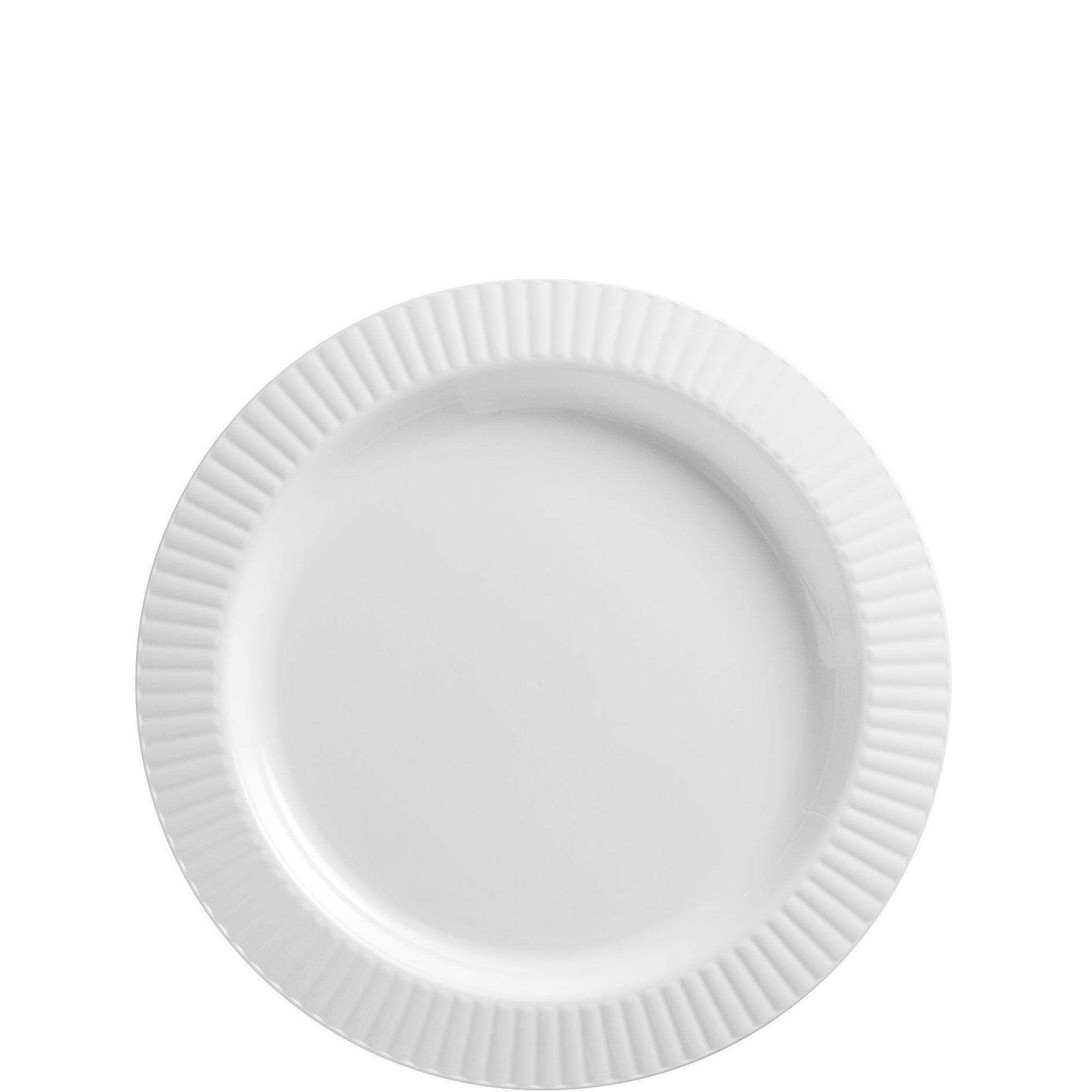 Berkley Jensen 7 White Plastic Dessert Plates