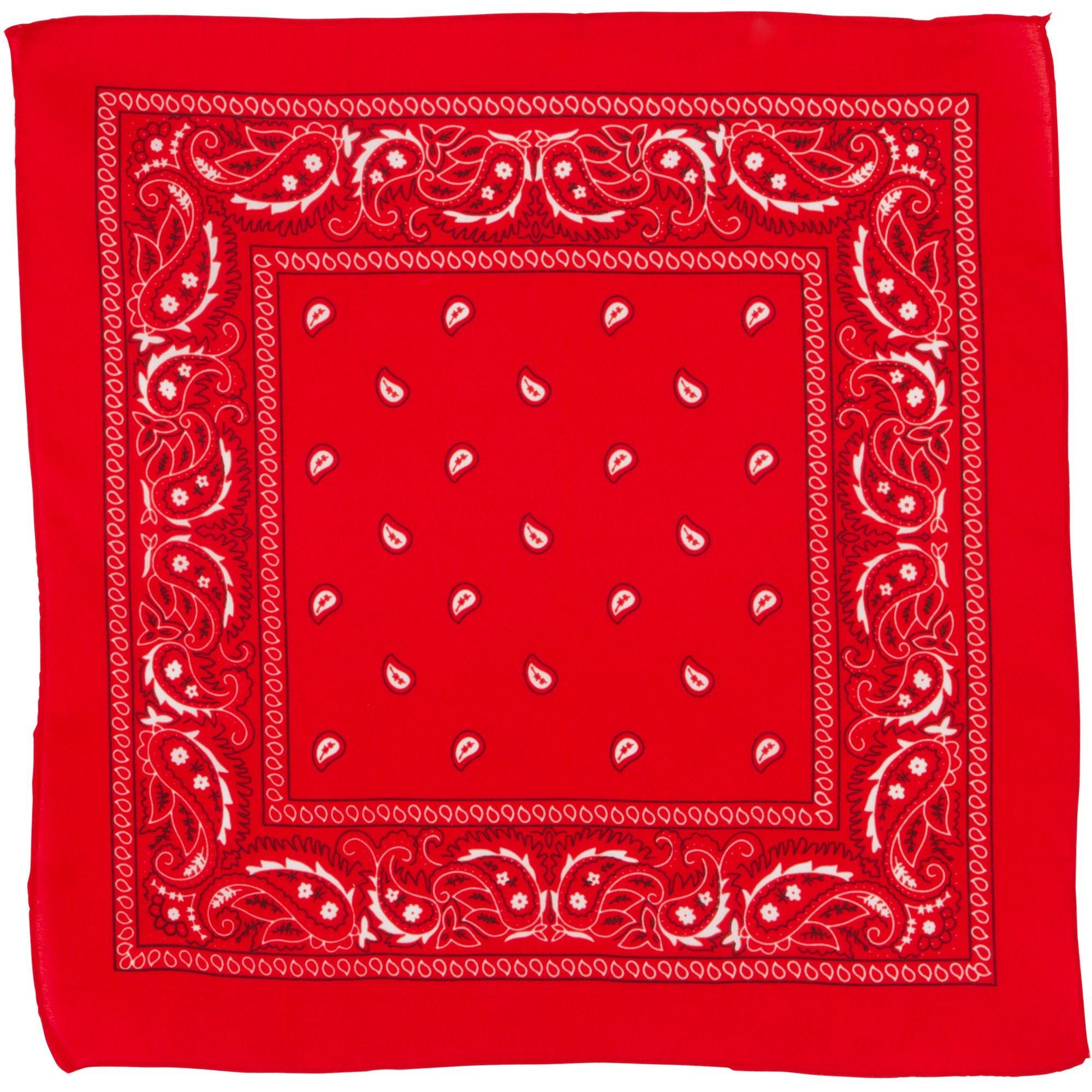 BANDANA Red - Rouge par The Bandana Company USA