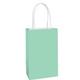 Small Mint Green Gift Bag, 5.25in x 8.25in 