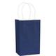 Small Royal Blue Paper Gift Bag, 5.25in x 8.25in 