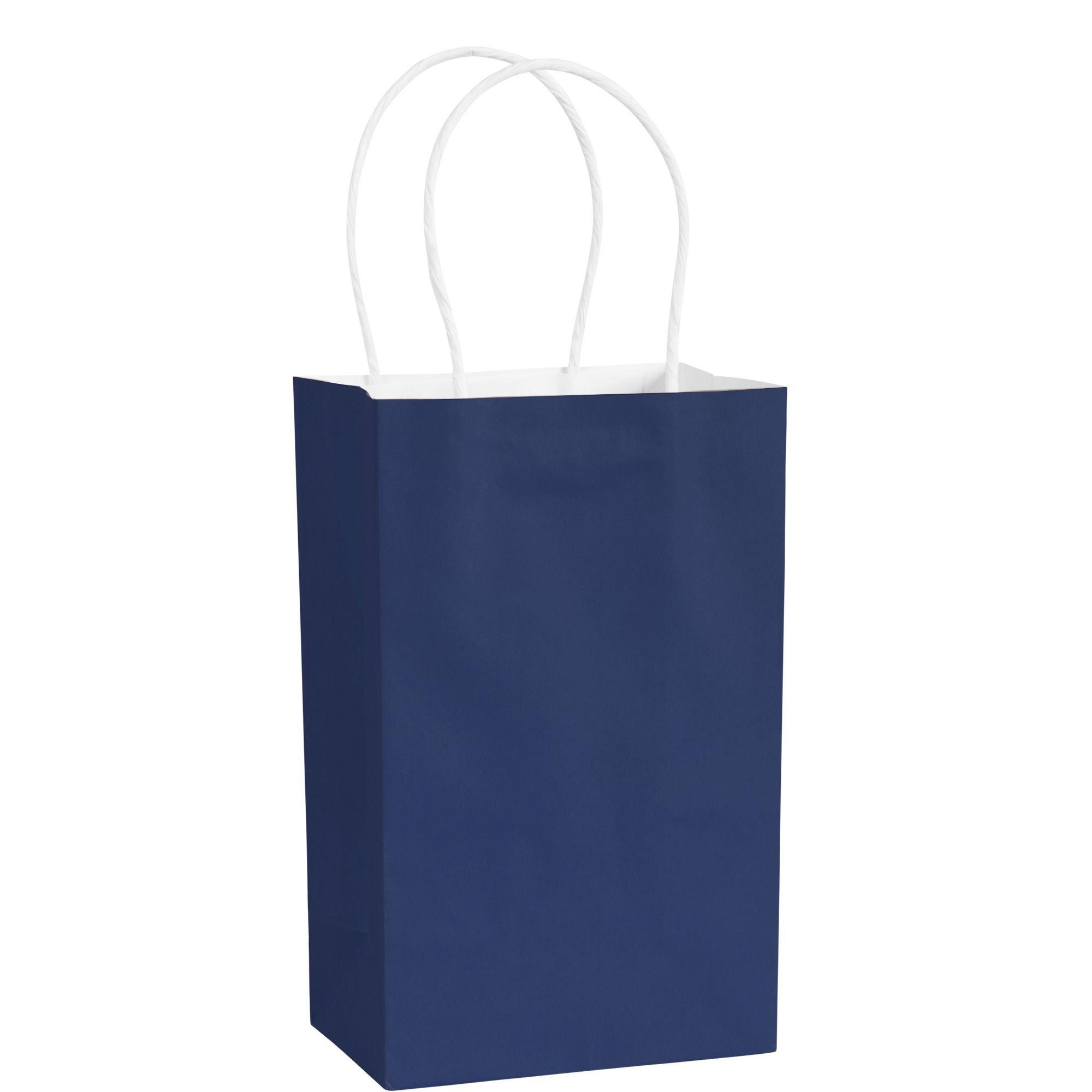 Assorted Royal Blue Gift Bags with Tags & Tissue Paper Kit - 168 Pc.