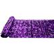 Purple Metallic Floral Sheeting