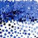 Royal Blue Star Confetti