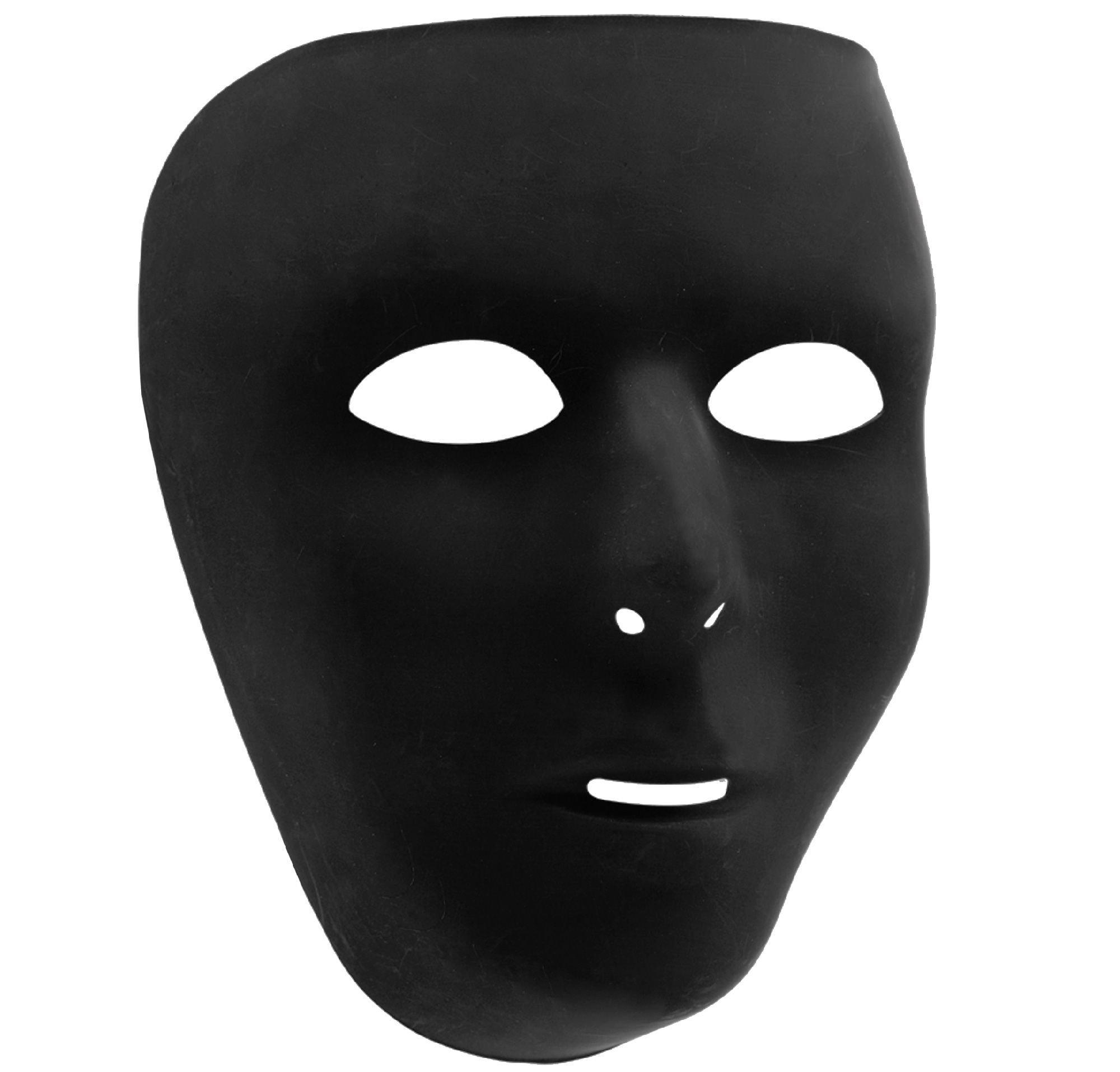 Korrupt Korean Mening Black Mask 7in x 7in | Party City