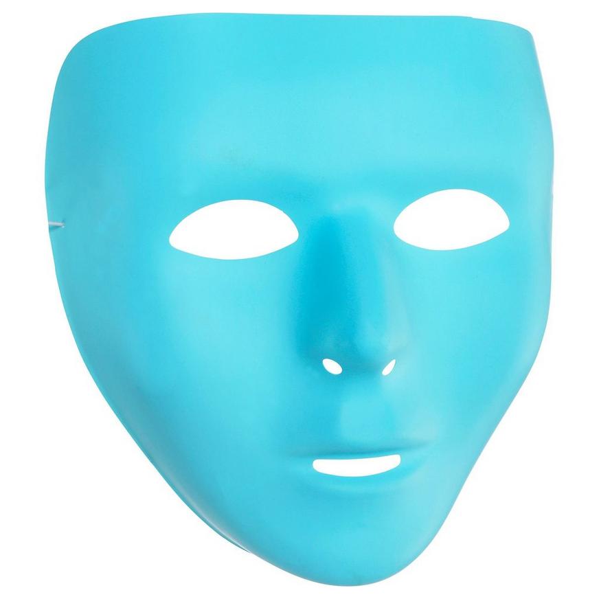 Turquoise Face Mask