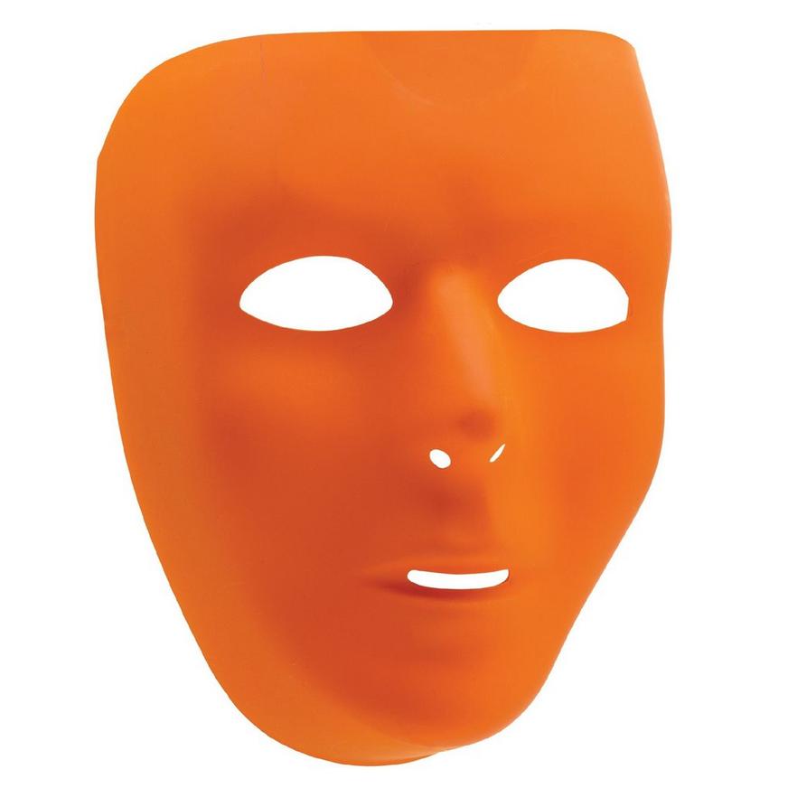 Basic Orange Face Mask
