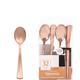 Rose Gold Premium Plastic Spoons 32ct
