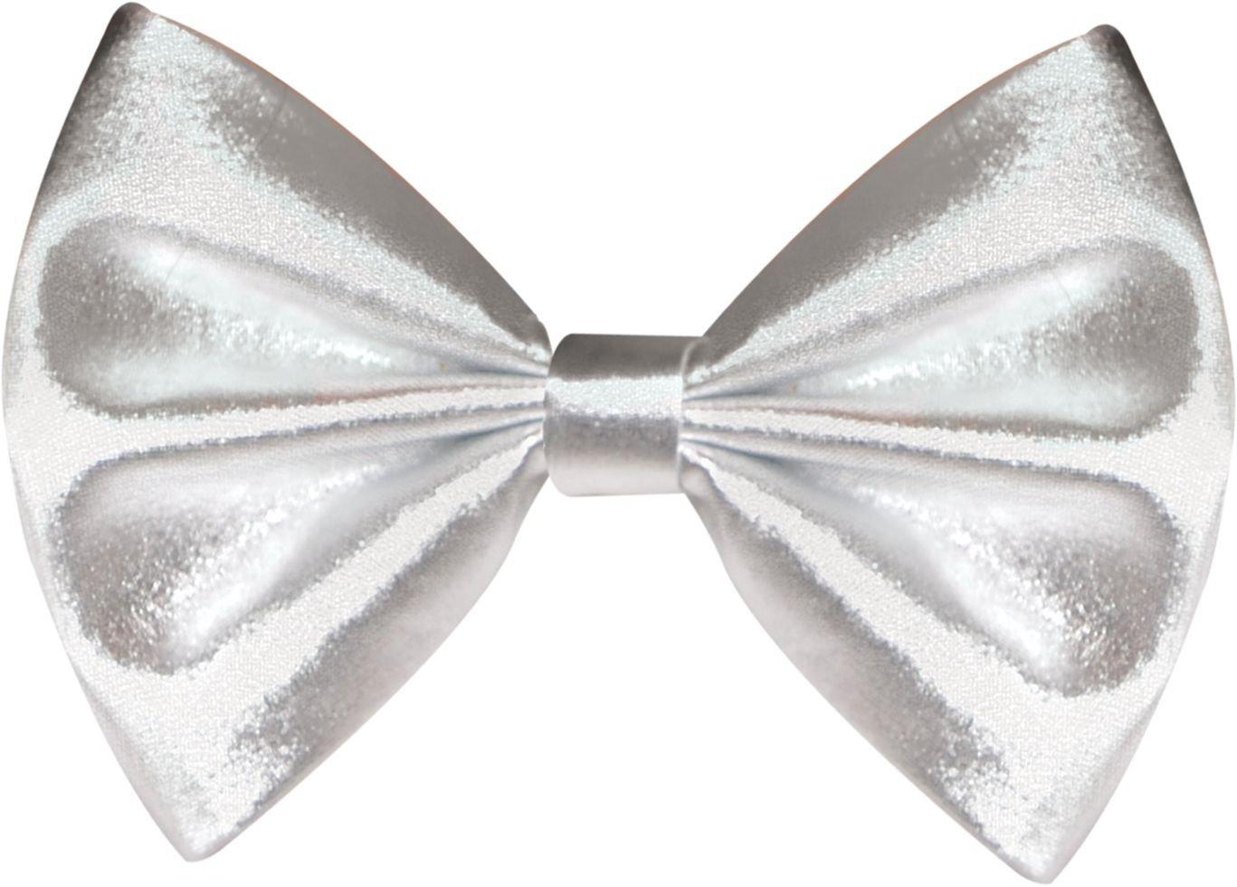 Silver bow tie new arrivals