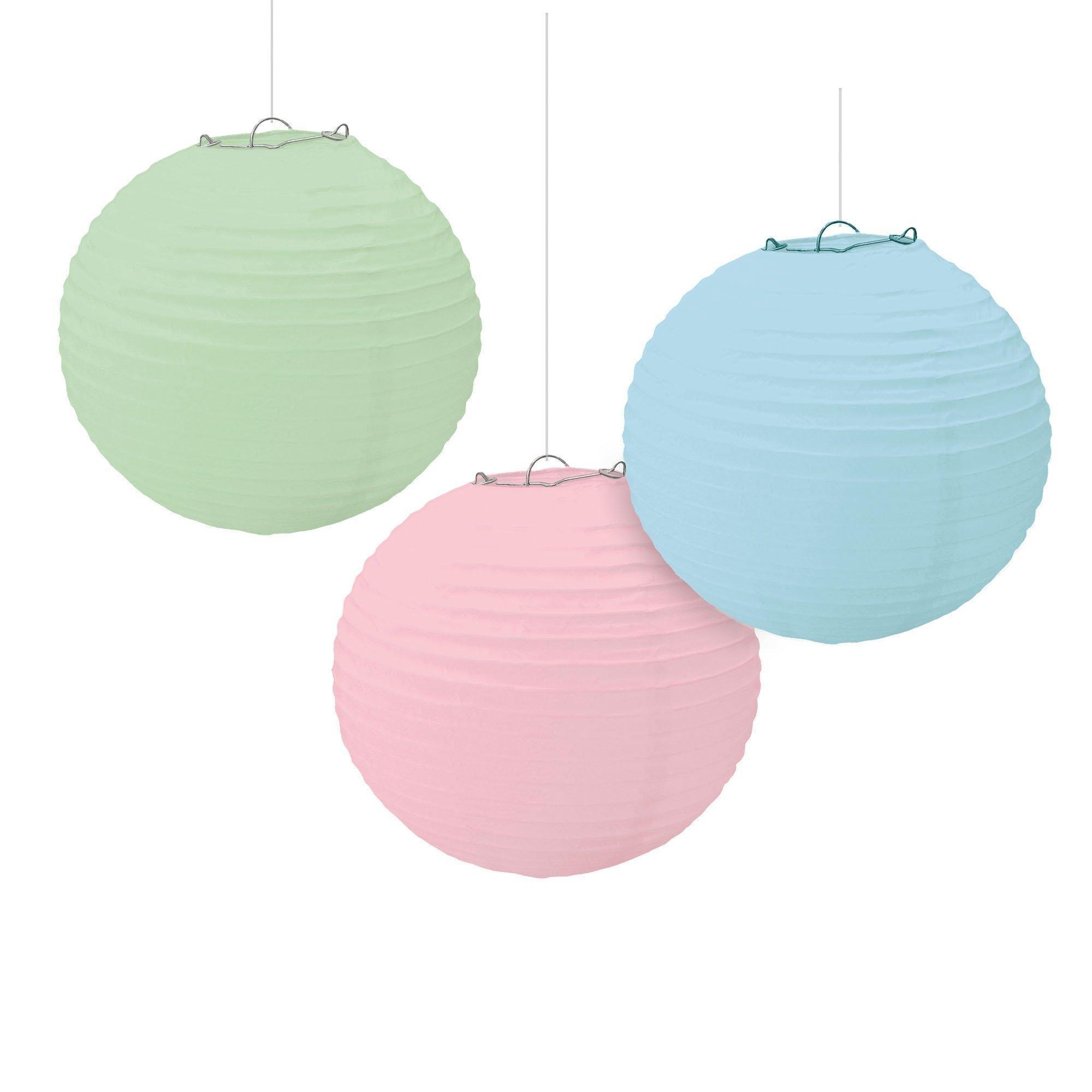 Pastel lanterns clearance