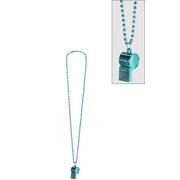 Light Blue Whistle Necklace