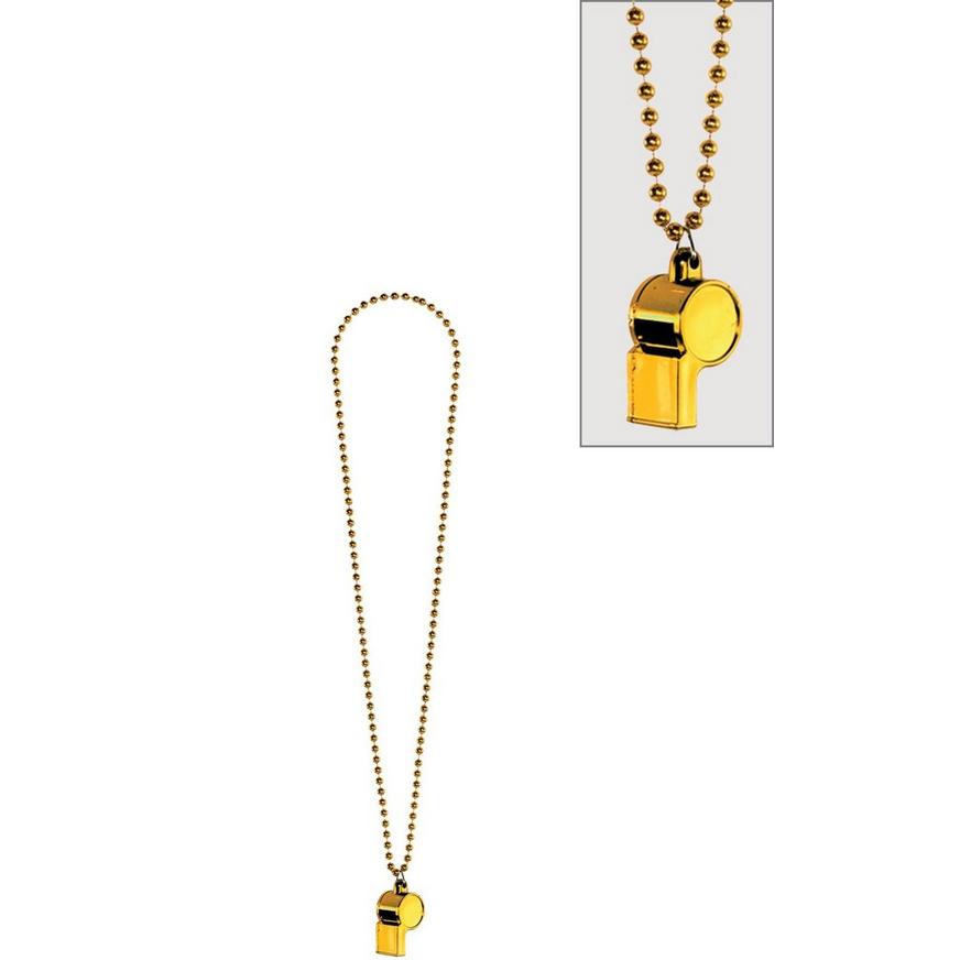Yellow Whistle Necklace