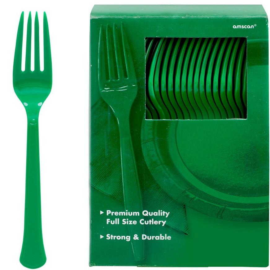 Big Party Pack Premium Plastic Forks 100ct