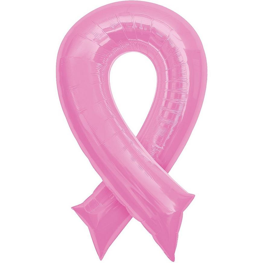 Pink Ribbon Balloon, 36in