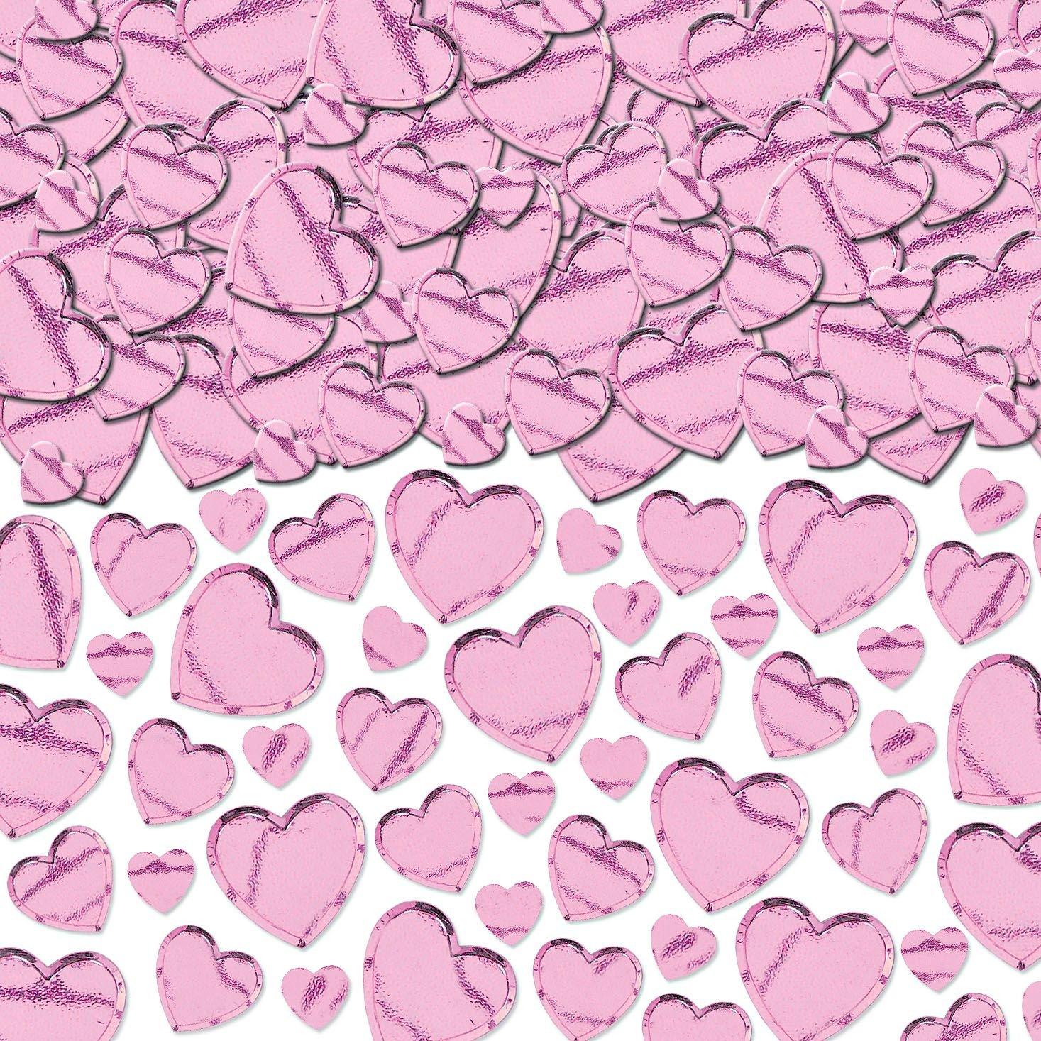 Pink Heart Confetti