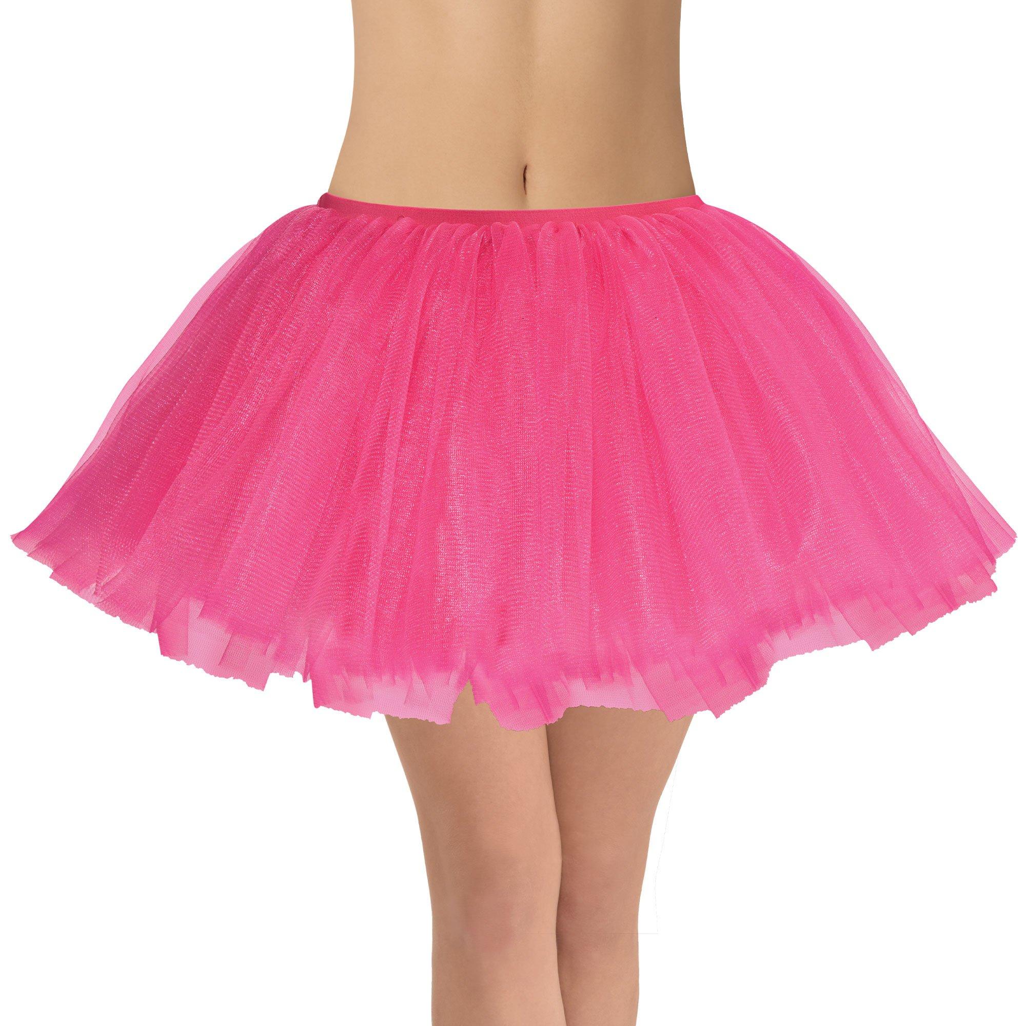 Bright Pink Tutu 11in Party City