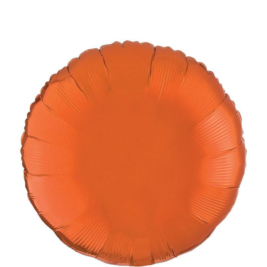 Orange Round Balloon