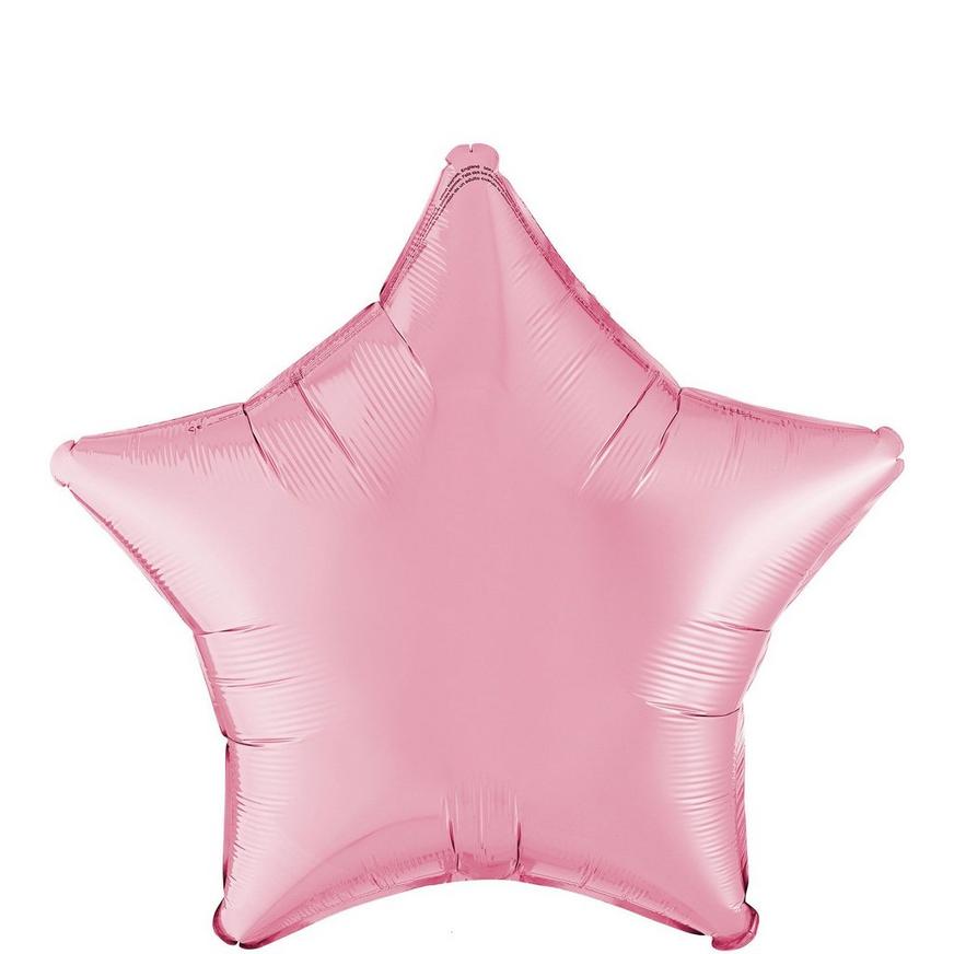 Pink Star Balloon, 19in