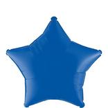 Blue Star Balloon, 19in