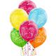 20ct, 12in, Confetti Birthday Balloons - Bright