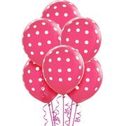 Polka Dot Balloons 6ct, 12in